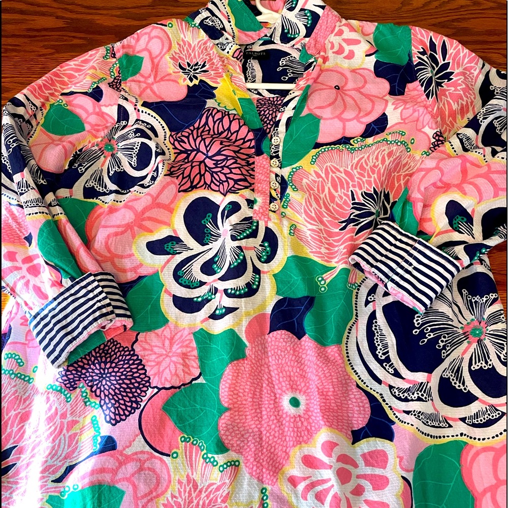 Talbots 1X tunic top